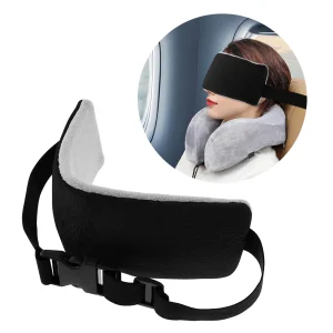 2Pcs Head Support Strap Adjustable Travel Pillow