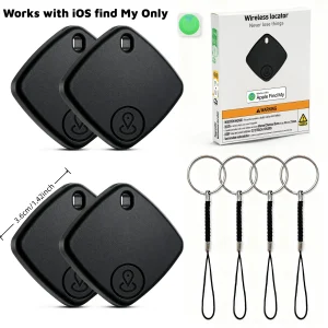 4 Pack Smart Air Tracker Tags Mini GPS