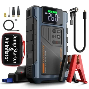 Jump Starter With Air Compressor,