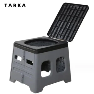 Portable Folding Toilet Seat Movable