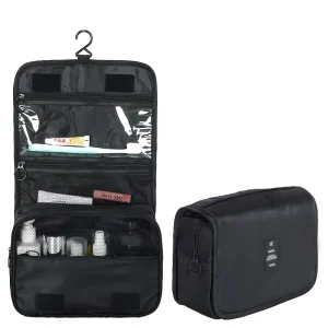 Hanging Toiletry Bag ,Hook, Travel Bathroom Organizer
